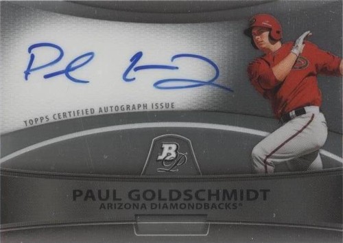 2010 Bowman Platinum - Paul Goldschmidt #BPA-PG