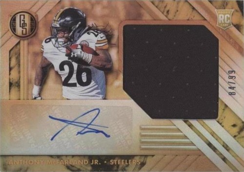 2020 Panini Gold Standard Anthony McFarland Jr. #AJ-AMJ