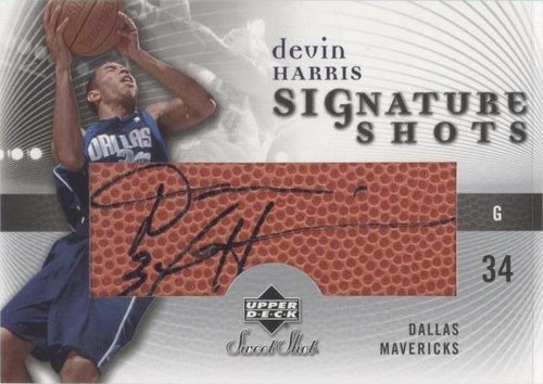 2005-06 Upper Deck Sweet Shot - Devin Harris #SS-DE