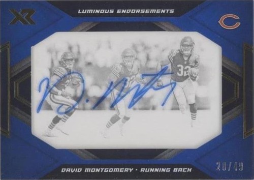 2019 Panini XR David Montgomery #LE-DM