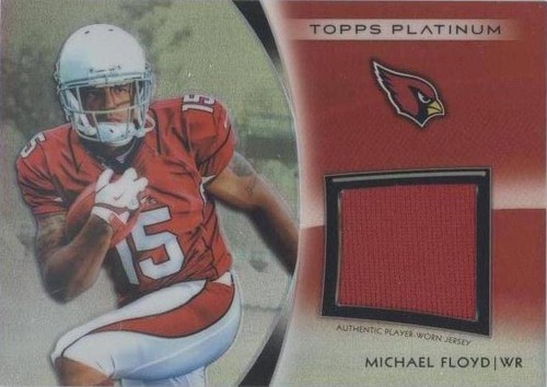 2012 Topps Platinum Michael Floyd #PRR-MF