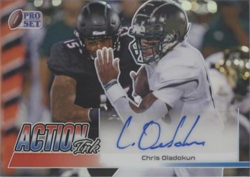 2022 Leaf Pro Set Metal Chris Oladokun #AI-CO1