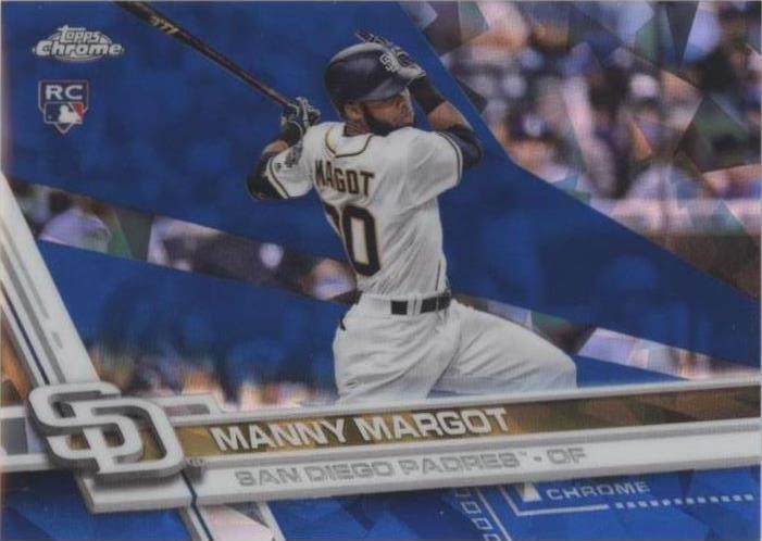 2017 Topps Chrome Sapphire Edition - Manny Margot #401