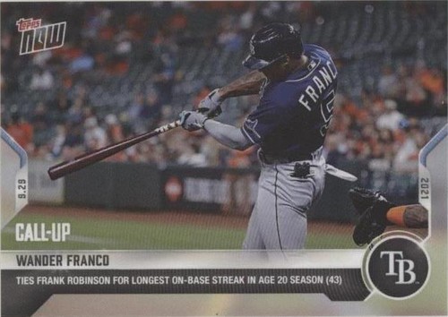 2021 Topps Now - Wander Franco #880
