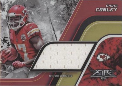 2015 Topps Fire Chris Conley #FJR-CC