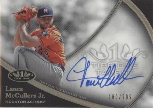 2020 Topps Tier One - Lance McCullers Jr. #T1TA-LMJ