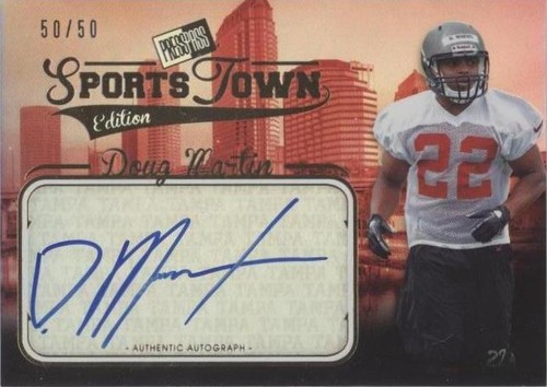 2012 Press Pass Sports Town Edition Autographs Doug Martin #ST DM