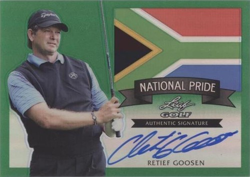 2011 Leaf Metal - Retief Goosen #NP-RG1