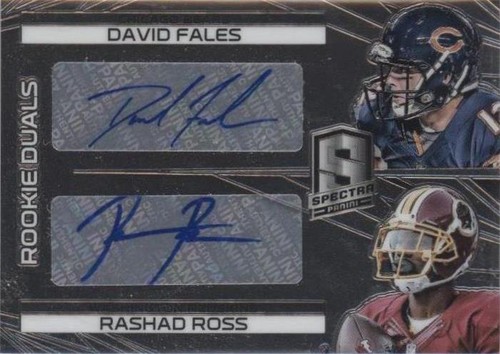 2014 Panini Spectra David Fales Rashad Ross #254