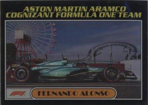 2023 Topps Chrome Formula 1 - Fernando Alonso #AU77-FA