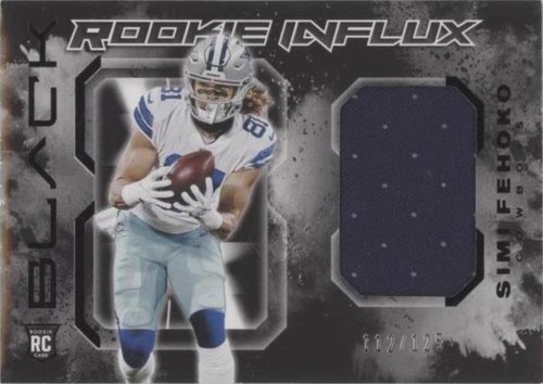 2021 Panini Black Simi Fehoko #RI-SF