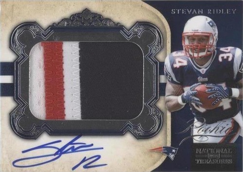2011 Playoff National Treasures Stevan Ridley #306