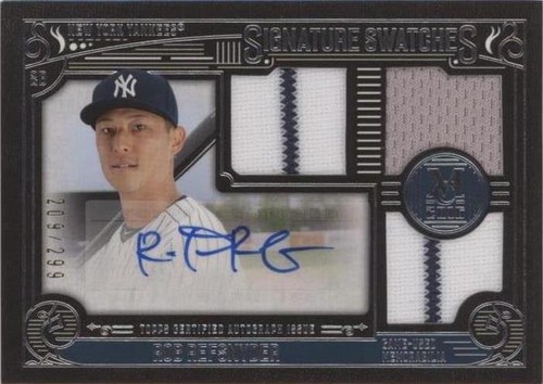 2016 Topps Museum Collection - Rob Refsnyder #SST-RR
