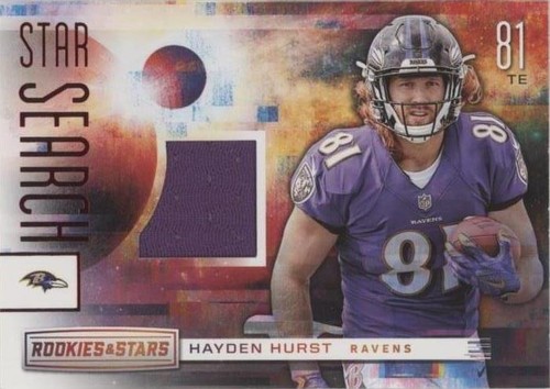 2018 Panini Rookies & Stars Hayden Hurst #SS-8
