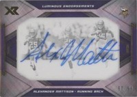 2019 Panini XR Alexander Mattison #LE-AM
