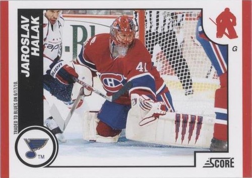 2010-11 Score - Jaroslav Halak #424