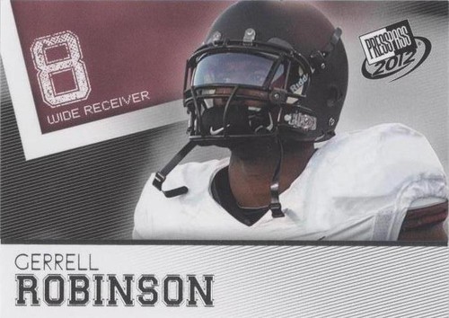 2012 Press Pass Gerell Robinson #42