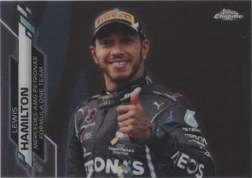 その他 2020 topps f1 sapphire Lewis Hamilton 2020 Topps Chrome Sapphire F1 Lewis Hamilton Gold #153 (28