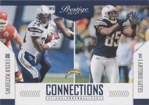 2012 Playoff Prestige Antonio Gates Ryan Mathews #22