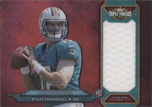 2012 Topps Triple Threads Ryan Tannehill #TTRJR-49