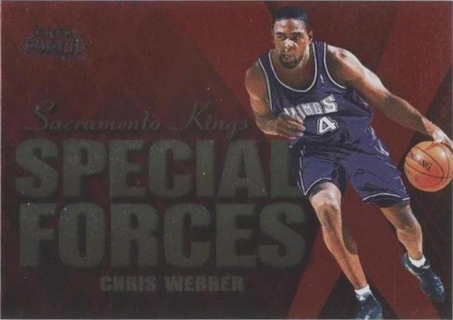 1999-00 Fleer Force - Chris Webber #7 SF