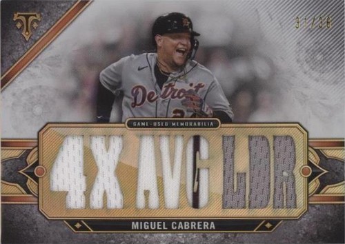 2024 Topps Triple Threads - Miguel Cabrera #TTR-MC4
