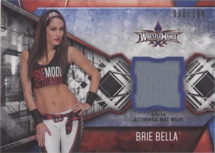 2017 Topps WWE Women's Division - Brie Bella #MR-BR