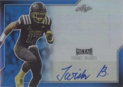 2017 Leaf Metal U.S. Army All-American Bowl Tarik Black #BA-TB2