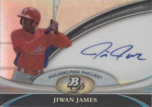 2011 Bowman Platinum - Jiwan James #BPA-JJ