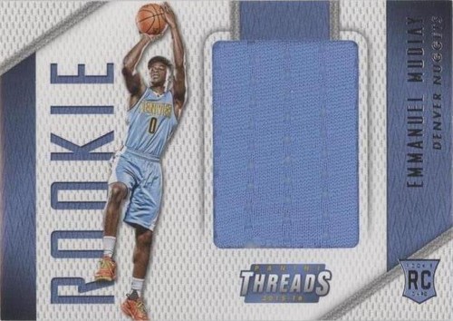 2015-16 Panini Threads - Emmanuel Mudiay #33