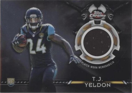 2015 Topps Chrome T. J. Yeldon #TCRR-TY