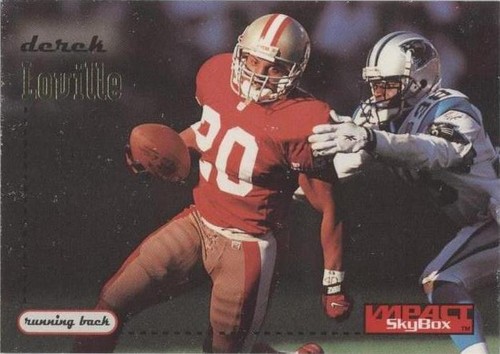 1996 Skybox Impact Derek Loville #129