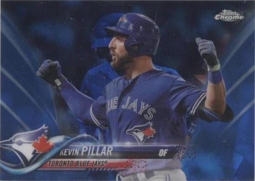 2018 Topps Chrome Sapphire Edition - Kevin Pillar #4