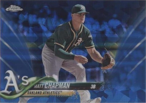 2018 Topps Chrome Sapphire Edition - Matt Chapman #669