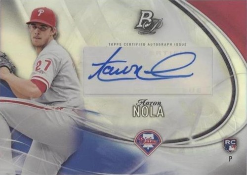 2016 Bowman Platinum - Aaron Nola #PA-AN