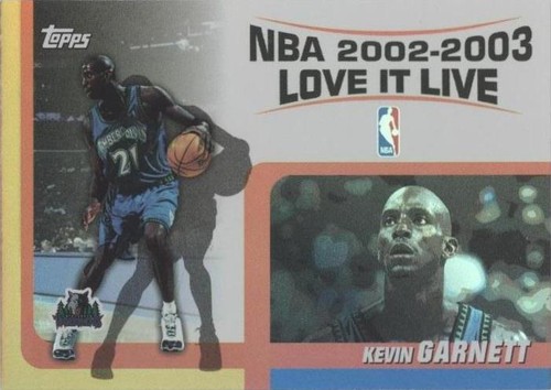 2003-04 Topps - Kevin Garnett #LL-KG
