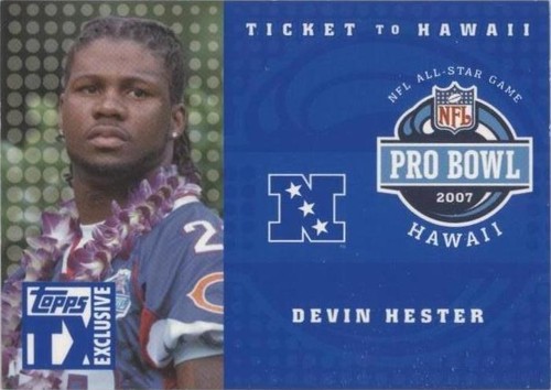 2007 Topps TX Exclusive Devin Hester #HA-DH