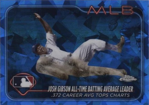 2024 Topps Chrome Update Series Sapphire Edition - Josh Gibson #USCS191