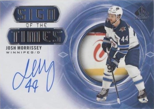 2020-21 SP Authentic - Josh Morrissey #SOTT-JM