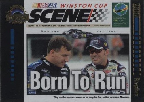 2003 Press Pass Eclipse - Jimmie Johnson Ryan Newman #P43