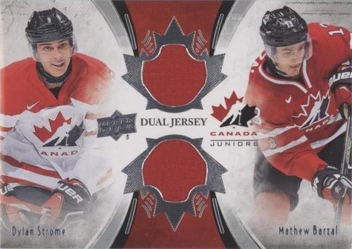 2016 Upper Deck Team Canada Juniors - Dylan Strome Mathew Barzal #TCD-BS