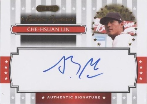 2008 Razor Signature Series - Che-Hsuan Lin #ES-28