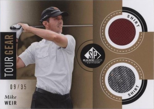 2014 SP Game Used Edition - Mike Weir #TGWE