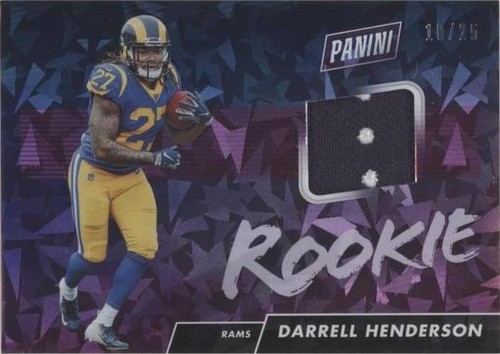 2019 Panini Day Darrell Henderson #DH
