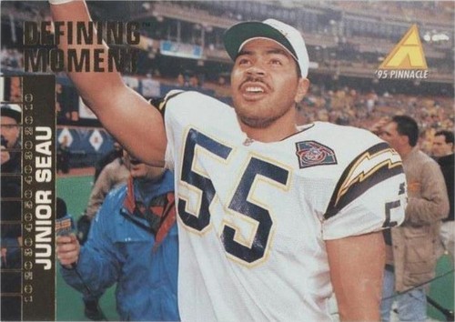 1995 Pinnacle Club Collection Junior Seau #225