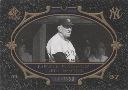 2007 SP Legendary Cuts - Casey Stengel #154
