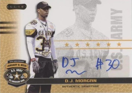 2010 Razor U.S. Army All-American Bowl D.J. Morgan #BA-DJM