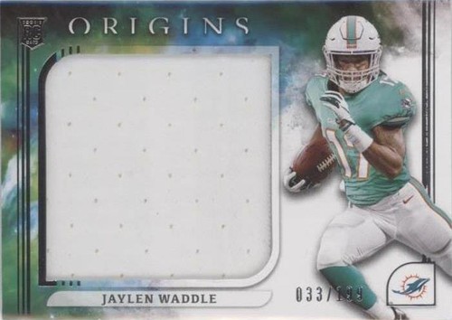 2021 Panini Origins Jaylen Waddle #RJJ-JW