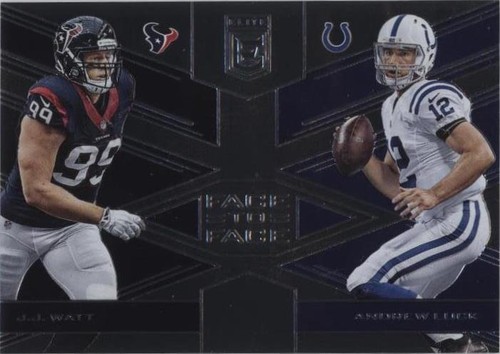 2017 Donruss Elite Andrew Luck J.J. Watt #6