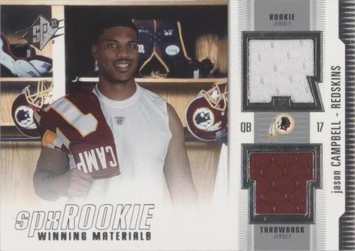 2005 SPx Jason Campbell #RWM-JC